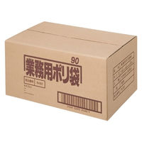 日本サニパック ポリゴミ袋 透明 90L 10枚 30組 N-93-30（直送品）