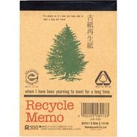 ナカバヤシ メモ帳 B7 無地10冊 メテ-100（10）（直送品）