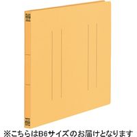 プラス フラットファイル縦罫B6E YL 10冊 No.052NT（直送品）