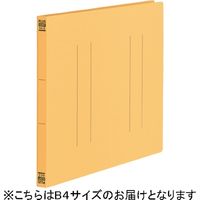 プラス フラットファイル縦罫B4E YL 10冊 No.012NT（直送品）