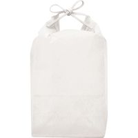【袋・包装資材（米袋）】マルタカ KH-0851 紐付白クラフト 無地 1梱包（100枚入）