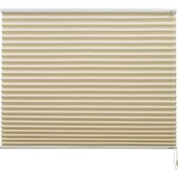 ニチベイ ポポラ2 プリーツスクリーン 幅1680×高さ1600mm ライトベージュ PPMC-O 1枚（直送品）