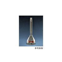 AGCテクノグラス メスフラスコ(透明摺合せ栓付) 2000mL 1個 5640FK2000C 62-9231-38（直送品）