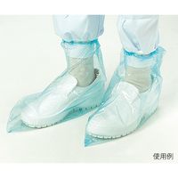 ホワイトマックス 短靴用ポリエチレンシューズカバー ブルー 500枚入 FC-4 1ケース(500枚) 62-9849-34（直送品）