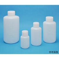 コクゴ JKーボトル 細口 白 500mL(100本入) 62-9843-96 1ケース(100本)（直送品）