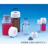 日電理化硝子 ガスクロバイアル(瓶のみ) 茶 50mL 50本入 SVGー50 203047 1箱(50本) 62-9974-89（直送品）
