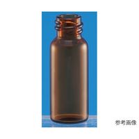 日電理化硝子 ねじ口瓶(瓶のみ) 茶 2mL 100本入 Sー08 201021 1箱(100個) 62-9970-73（直送品）