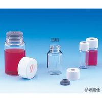 ガスクロバイアル 透明 (メラミンキャップ・ブチルゴム栓 標準セット) 12mL 50本入 SVGー12 203233 1箱(50本)（直送品）