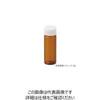ねじ口瓶(茶)+フェノールキャップ(黒)+フッ素PTFE/ニトリルパッキン 組合せセット 100組入 Sー07 250292（直送品）