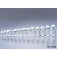 マルエム 軽量規格瓶(透明) No.3 100本入 0612-53 1ケース(100個) 63-0988-70（直送品）