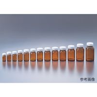 マルエム 軽量規格瓶(褐色) No.12 50本入 0612-82 1ケース(50本) 63-0988-96（直送品）