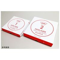 安積濾紙 定性濾紙 Φ300 No.2 1箱(100枚) 63-1201-10（直送品）