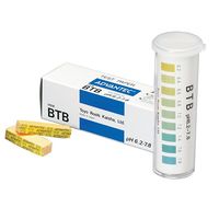 アドバンテック東洋（ADVANTEC） pH試験紙 瓶入りタイプ BTB 08001100 1箱（300枚） 63-1236-91（直送品）