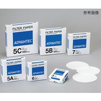 アドバンテック東洋 定量濾紙 No.5B φ400mm 1521400 1箱(100枚) 63-1266-33（直送品）