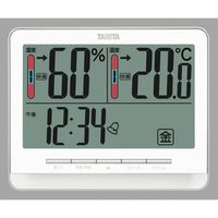アズワン デジタル温湿度計 ホワイト 校正証明書付 TT-538 1個 1-9820-11-20（直送品）