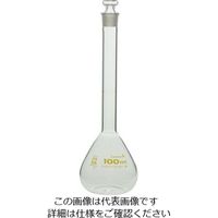 柴田科学 メスフラスコ（全量フラスコ・カスタムA） 100mL 026050-100 1個 1-8654-26（直送品）