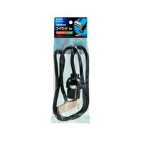 朝日電器 コードセット100 ブラック KP-10H(BK) 1個 62-8564-81（直送品）