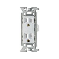 朝日電器 接地ダブルコンセント EW-1202HN 1個 62-8570-24（直送品）
