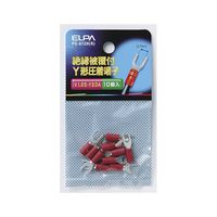 朝日電器 絶縁Y端子 1.25ー3.5 PS-072H(R) 1個(10個) 62-8570-89（直送品）