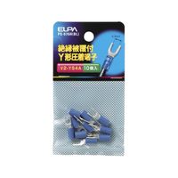 朝日電器 絶縁Y端子 2ー4 PS-076H(BL) 1個(10個) 62-8570-93（直送品）