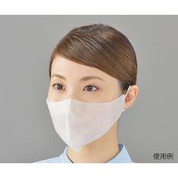 ホワイトマックス 立体マスク 毛髪落下対策ワイドサイズ 1PLY 頭掛けタイプ FM-709A 1ケース(3000枚) 62-9849-35（直送品）