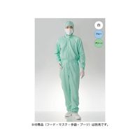 東洋リントフリー 防塵ツナギ服 白 ビッグサイズ2 FC133C-KW 2 1枚 63-1241-83（直送品）