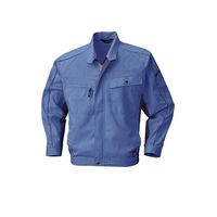 ビッグボーン 長袖ジャケット ブルー×ブルーグレー 6657-53-M 1枚 63-1801-18（直送品）