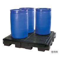 ニューピグコーポレーション ピグヘビーデューティポリスピル コンテイメントパレット PAK672BK-WD 1個 63-1274-20（直送品）