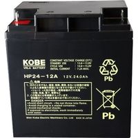 【産業機器用品】昭和電工マテリアルズ 産業用 小形制御弁式鉛蓄電池 HPシリーズ HI-HP24-12A 1個（直送品）