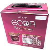 【カー用品】GS YUASA（ユアサ） 国産車バッテリーアイドリングストップ車対応 ECO.R Revolution ER-95D23L 1個（直送品）