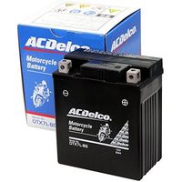 【二輪車用品】ACデルコ（ACDELCO） シールド型 バイク用バッテリー[ 液入充電済 ] DTX 1個