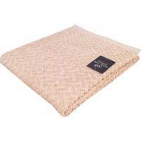 林 大判バスタオル ホテルタイプ バラエティカラー ベージュ LJ801628 1セット(5枚)