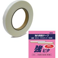 水上 超強力両面テープ 強ピタ 0.75×25×10m 0454-00225 1セット
