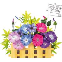 アルファ 朝顔垣根アレンジ TE2-0371（直送品）