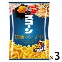 湖池屋 スコーン 禁断のシーフード 1セット（3袋）