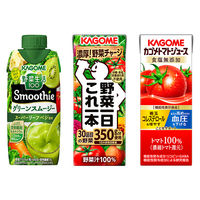 カゴメ　健康経営サポートDセット（野菜生活グリーンスムージー330ml 24本＋トマトジュース200ml 24本＋野菜一日これ一本200ml 24本）