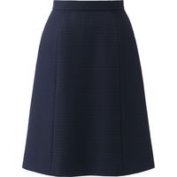ボンマックス BONOFFICE Aラインスカート ネイビー×パープル 19号 AS2315-38-19（直送品）