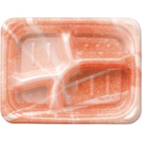 積水ヒノマル 弁当容器 HT 宅BENーM20ー15 桃備前 本体 765309 1セット(600枚:50枚×12袋)