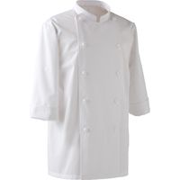 セブンユニフォーム コックコート・男女兼用・七分袖 ホワイト 6L AA0212-0 1セット(2着入)（直送品）