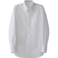 セブンユニフォーム シャツ・男女兼用・長袖 ホワイト SS CH4446-0 1セット(2着入)（直送品）