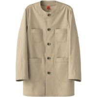 セブンユニフォーム コート・男女兼用・長袖 ベージュ M QA7366-7 1着（直送品）