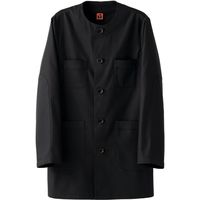 セブンユニフォーム コート・男女兼用・長袖 ネイビー LL QA7366-9 1着（直送品）