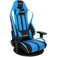AKRacing ゲーミング座椅子 極坐 V2 ブルー GYOKUZA/V2-BLUE 1脚（取寄品）