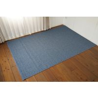 スミノエ PIECEピース 抗菌・抗ウィルス・防音 カーペット サウンドアスロ 江戸間8帖 3520×3520mm ブルー 1枚（直送品）
