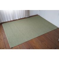 スミノエ PIECEピース 抗菌・抗ウィルス・防音 カーペット サウンドアスロ 江戸間8帖 3520×3520mm グリーン 1枚（直送品）