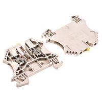 Weidmuller テスト遮断ターミナル台 スクリュー WTRシリーズ， 24A， 1855610000 1箱(10個)（直送品）