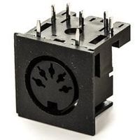 Deltron DINソケット 5極 メス PCBマウント 671-0501 1個（直送品）