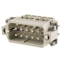 Harting 電源コネクタインサート Han シリーズ 10極 16A 600 V 10 A