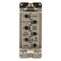 Harting ヘビーデューティコネクタ Han HSB シリーズ メス 7極 35A 690 V 16 B 09310062701 1個（直送品）