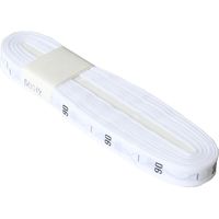 日本紐釦貿易 NBK サイズタグ 90 9mm巾 ホワイト 徳用500枚分 TME-90-500　500枚入り（直送品）